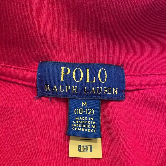 Polo Ralph Lauren Red Quarter-Zip Pullover - Picture 4 of 5